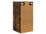 Wall-Mounted Cabinet Smoked Oak 33 x 34.5 x 94 cm 898250