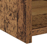 Bookcase with Drawer Old Wood 30 x 42.4 x 185.2 cm 868739