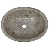 Sink Grey 53x40x15 cm Marble 149173