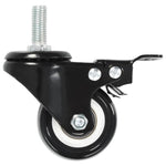 16 pcs Swivel Casters with Brakes 50 mm 277933