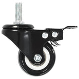 16 pcs Swivel Casters with Brakes 50 mm 277933