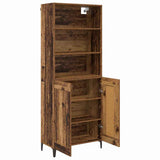 Highboard 2 pcs Old wood Engineered Wood 3403589