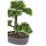 ZNTS Emerald Artificial Cedar Bonsai Green 32 cm 420001 414502