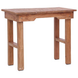 End Table 70x35x60 cm Solid Mahogany Wood 283915