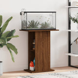 Aquarium Stand Brown Oak 60.5x36x72.5 cm Engineered Wood 833646