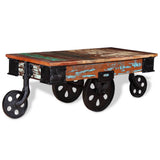 Coffee Table Reclaimed Wood 90x45x35 cm 243980