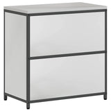 Kitchen Storage HATTEM Silver 90 x 50 x 92 cm Steel 874987