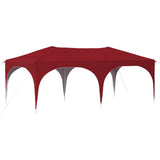 Pop-up Party Tent 575 x 288 x 245 cm Burgundy Oxford Fabric 42019884