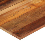 Table Top Various shades of brown Solid reclaimed wood 60x70cm 286042