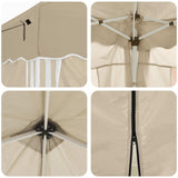 Pop-up Party Tent 575 x 288 x 245 cm Cream 42019801