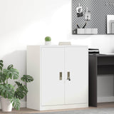 Storage Cabinet White 80 x 40 x 90 cm Steel 891687