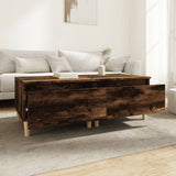 Side Tables 2 pcs Smoked Oak 50x46x35 cm Engineered Wood 819511