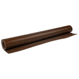 Balcony Screen Brown and Black 500x80 cm Poly Rattan 156256