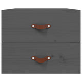 Wall-mounted Bedside Cabinets 2 pcs Grey 50x36x40 cm 820981
