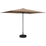 Garden Parasol with Base 200 x 300 cm Polyester Rectangular 42036205
