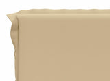 High Back Chair Cushion GEMERT 2 pcs 100% Polyester Beige 945900