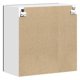 Kitchen Wall Cabinet Porto Black Engineered Wood 854058
