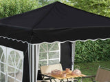 Pop-up Party Tent 195 x 195 x 245 cm Anthracite Oxford Fabric 42019726