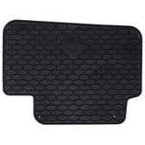 Car Mat 4 pcs Black suitable for Hyundai i30 2017 Rubber 42029072