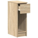 ZNTS Bedside Cabinets with Drawer 2 pcs Sonoma Oak 20x36x60 cm 858700