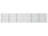 Gabion with 5 mm Wire and 5x10 cm Mesh 600x20x150 cm 3464574