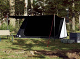 Camping Tent 2-Person White Blackout Fabric Waterproof 94532