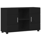 Sideboard FLORIN Black 88.5 x 30.5 x 55.5 cm Engineered Wood 880292