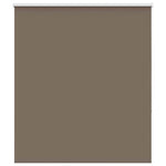 ZNTS Roller Blind Blackout Coffee 140x150 cm Fabric Width 136.6 cm Polyester 4011006