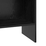 Book Cabinet Black oak 40 x 35 x 180 cm Engineered wood 875441