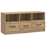 TV Cabinet Artisan Oak 102 x 34.5 x 47 cm Engineered Wood 895834