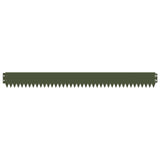 Lawn Edging 30 pcs 103 x 10 cm Steel Olive Green 8008336