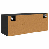 Shoe Cabinet Black oak 100 x 35 x 38 cm Engineered wood 881020