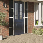 Window Films 3 pcs Static Frosted Black PVC 3208957
