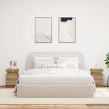 Bedside Cabinets with LED 2 pcs Artisian Oak 35x39x55 cm Engineered Wood 857657