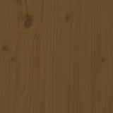 5 Piece Garden Bar Set Honey Brown Solid Wood Pine 3157772