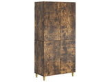 Cabinet Set 2 pcs 66 x 34.5 x 90 cm Engineered Wood 3416543