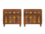 Bedside Cabinet Brown 50 x 33 x 60 cm Solid Mango Wood 4018232