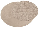 Rug HUARTE Short Pile Soft and Washable Sand 200 cm 375069
