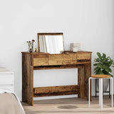 Cosmetic Table with Drawer with Mirror Old Wood 100 x 45 x76 cm 871669