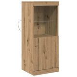 LED Sideboard Artisan Oak 41 x 37 x 100 cm Engineered Wood 863040