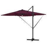 Roma Parasol Red 286 x 284 x 270 cm Aluminium and Polyester 42003357