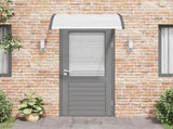 141758 Door Canopy 120x100 cm PC
