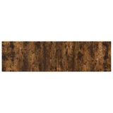 Wall-Mounted Headboard BREDA Smoked Oak Engineered Wood 897600