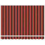 Retractable Awning Orange and Black 350 x 250 cm 3330242