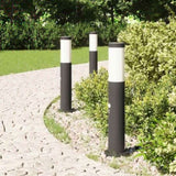 Bollard Lights with Sensor 3pcs 50 cm Stainless Steel IP44 4006030