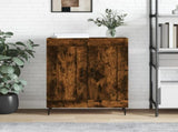 Sideboard Smoked Oak 69.5x34x90 cm Engineered Wood 830217