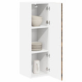 Wall Cabinet LUCCA Smoked Oak 30 x 31 x 100 cm Engineered Wood 885110