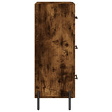 Sideboard Smoked Oak 34.5x34x90 cm Engineered Wood 828617