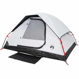 Camping Tent Dome 2-Person White Blackout Fabric Waterproof 94776