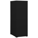 ZNTS Filing Cabinet Black 46x62x133 cm Steel 336280